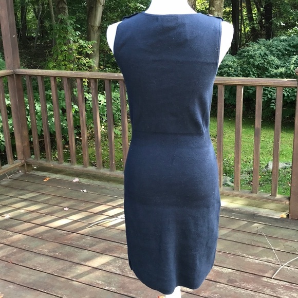 NWT! Banana Republic  small navy sweater dress - Picture 4 of 8